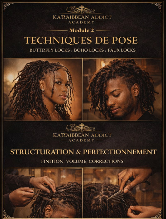 Les techniques fondamentales  des dreadlocks
